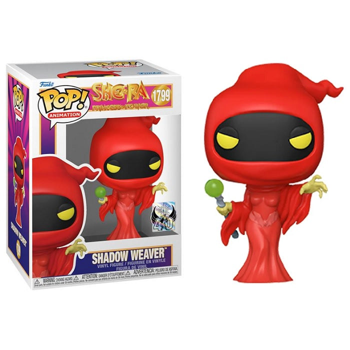 She-Ra: Princess of Power 40th Anniversary Pop! Vinyl Figure Shadow Weaver [1799] - Fugitive Toys