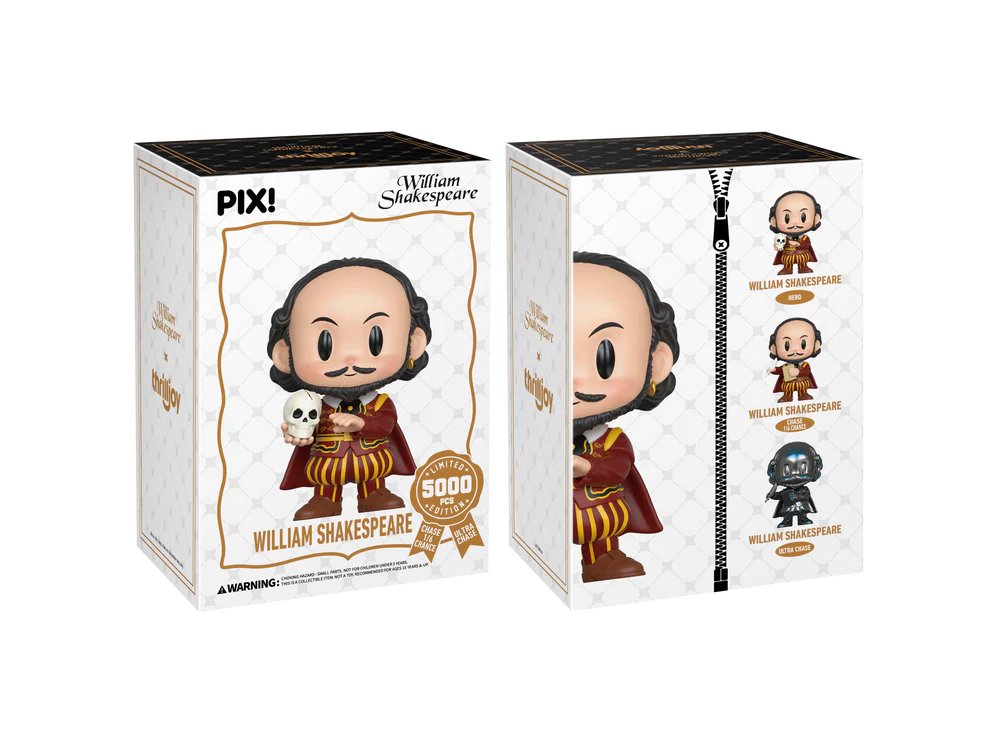Thrilljoy PIX! William Shakespeare [LE5000] - Fugitive Toys