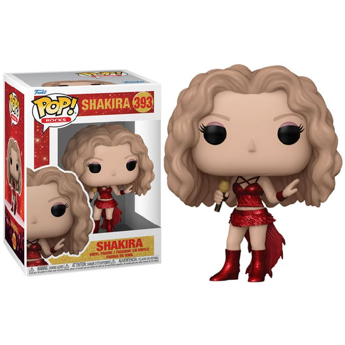 Rocks Pop! Vinyl Figure Shakira [Super Bowl LIV] [393] - Fugitive Toys