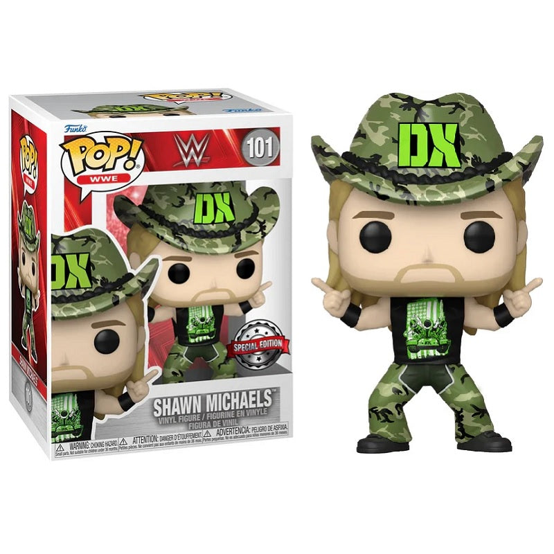 WWE Pop! Vinyl Figure Shawn Michaels with Survivor Series Pin [101] - Fugitive Toys