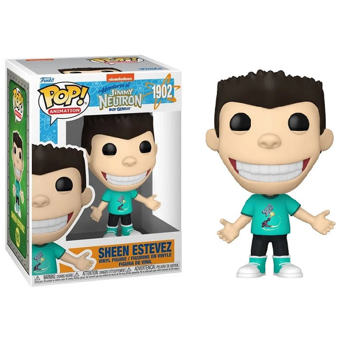 The Adventures of Jimmy Neutron Boy Genius Pop! VInyl Figure Sheen Estevez [1902] - Fugitive Toys