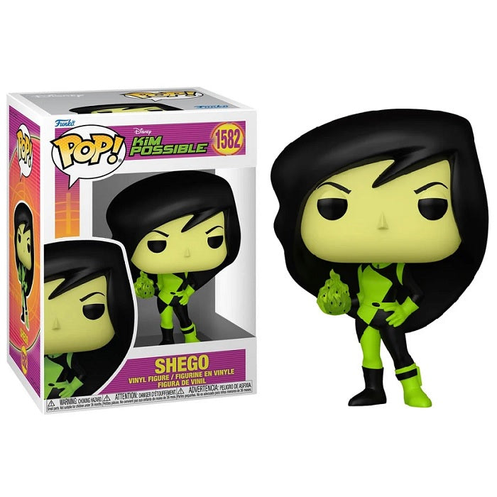 Kim Possible Pop! Vinyl Figure Shego [1582] - Fugitive Toys