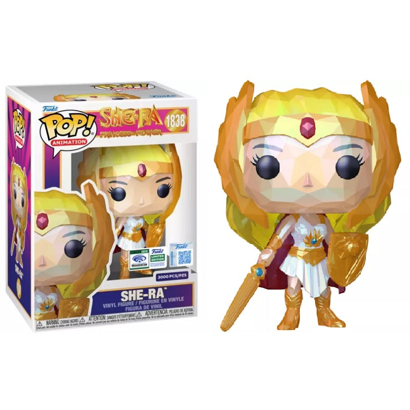 She-Ra: Princess of Power 40th Anniversary Pop! Vinyl Figure She-Ra [Faceted] [Wondercon 2025] [1838] - Fugitive Toys