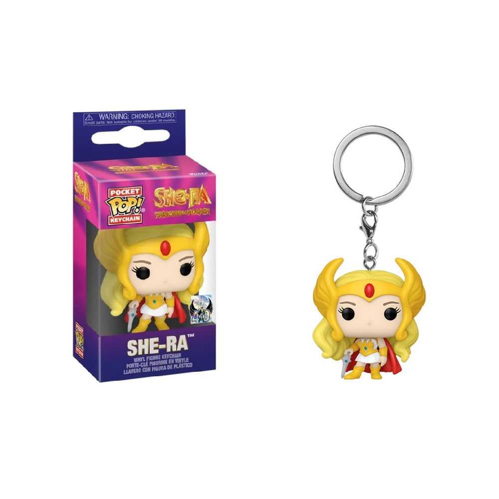 She-Ra: Princess of Power 40th Anniversary Pocket Pop! Keychain She-Ra - Fugitive Toys