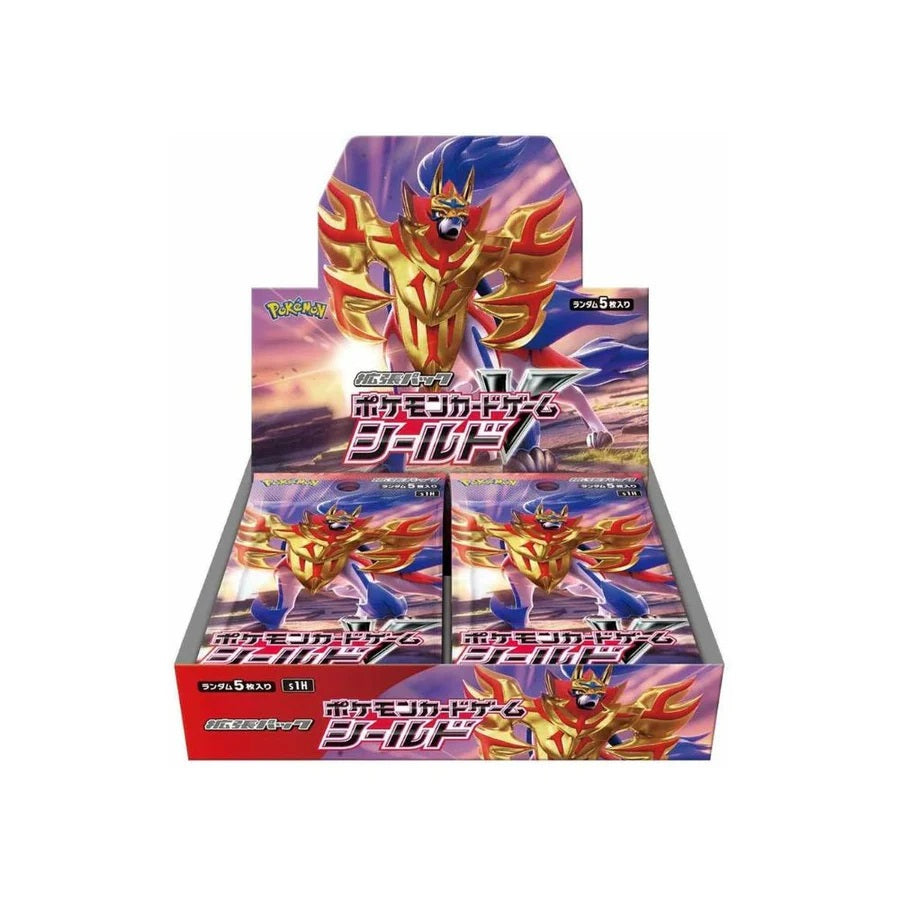 Pokemon TCG Sword & Shield - Shield S1H (Japanese) Booster Box - Fugitive Toys