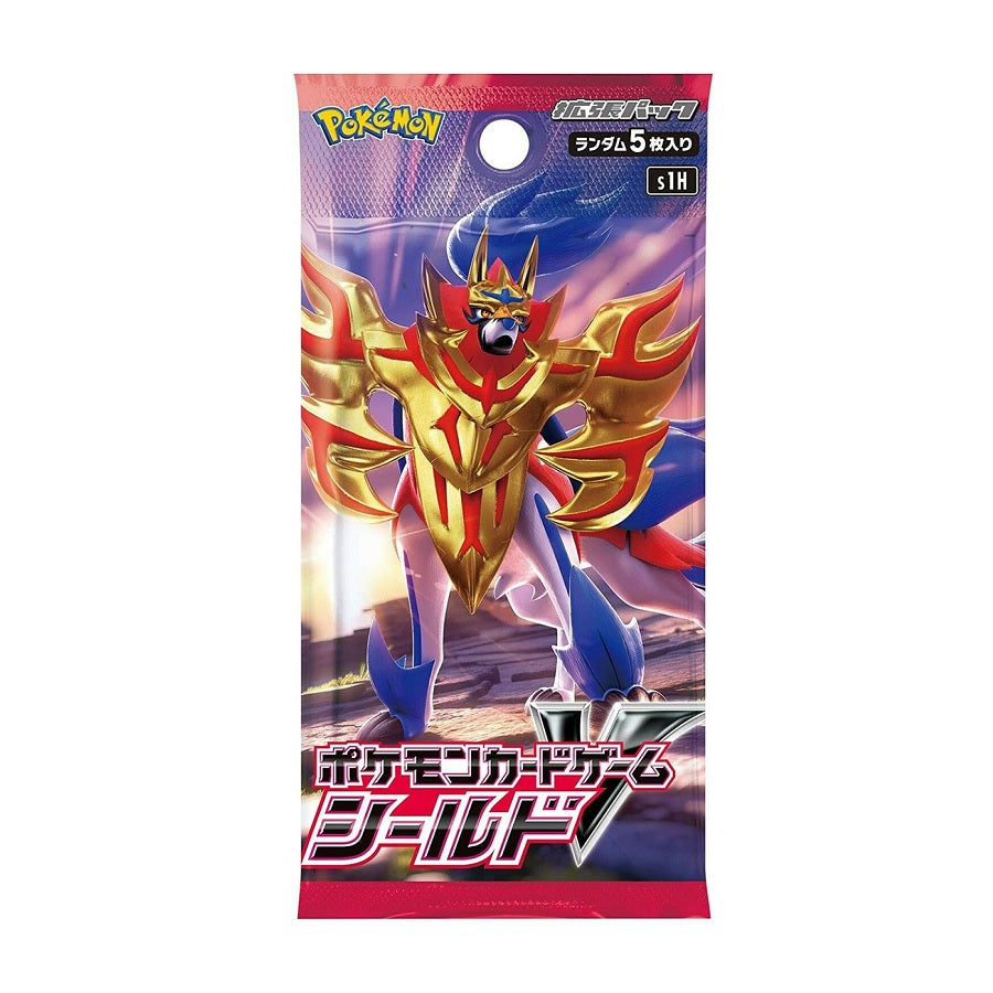 Pokemon TCG Sword & Shield - Shield S1H (Japanese) Booster Pack - Fugitive Toys