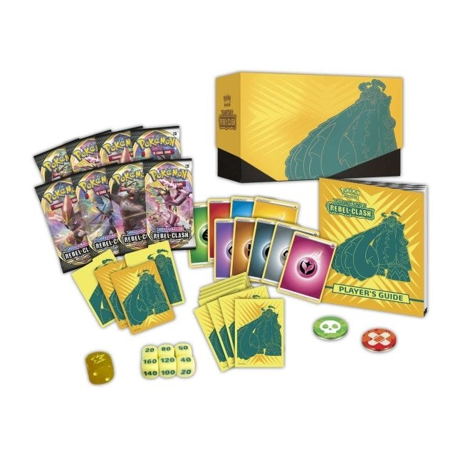 Pokemon TCG Sword & Shield Rebel Clash Elite Trainer Box - Fugitive Toys