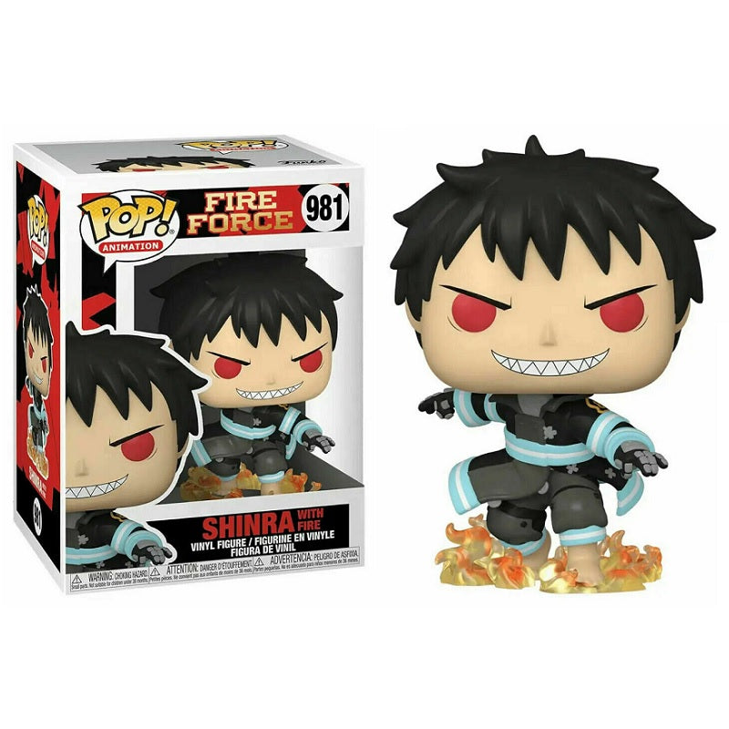 Fire Force Pop! Vinyl Figure Shinra with Fire [981] - Fugitive Toys