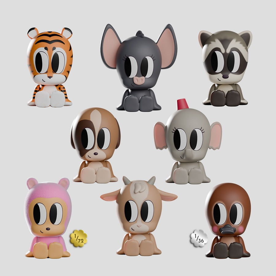 Kaleidos Creative Presents Tiny Shiny Hineys [1 Blind Box] - Fugitive Toys