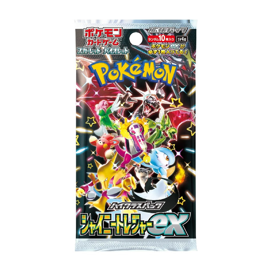 Pokemon TCG Scarlet & Violet Shiny Treasures EX [Japanese] Booster Pack - Fugitive Toys
