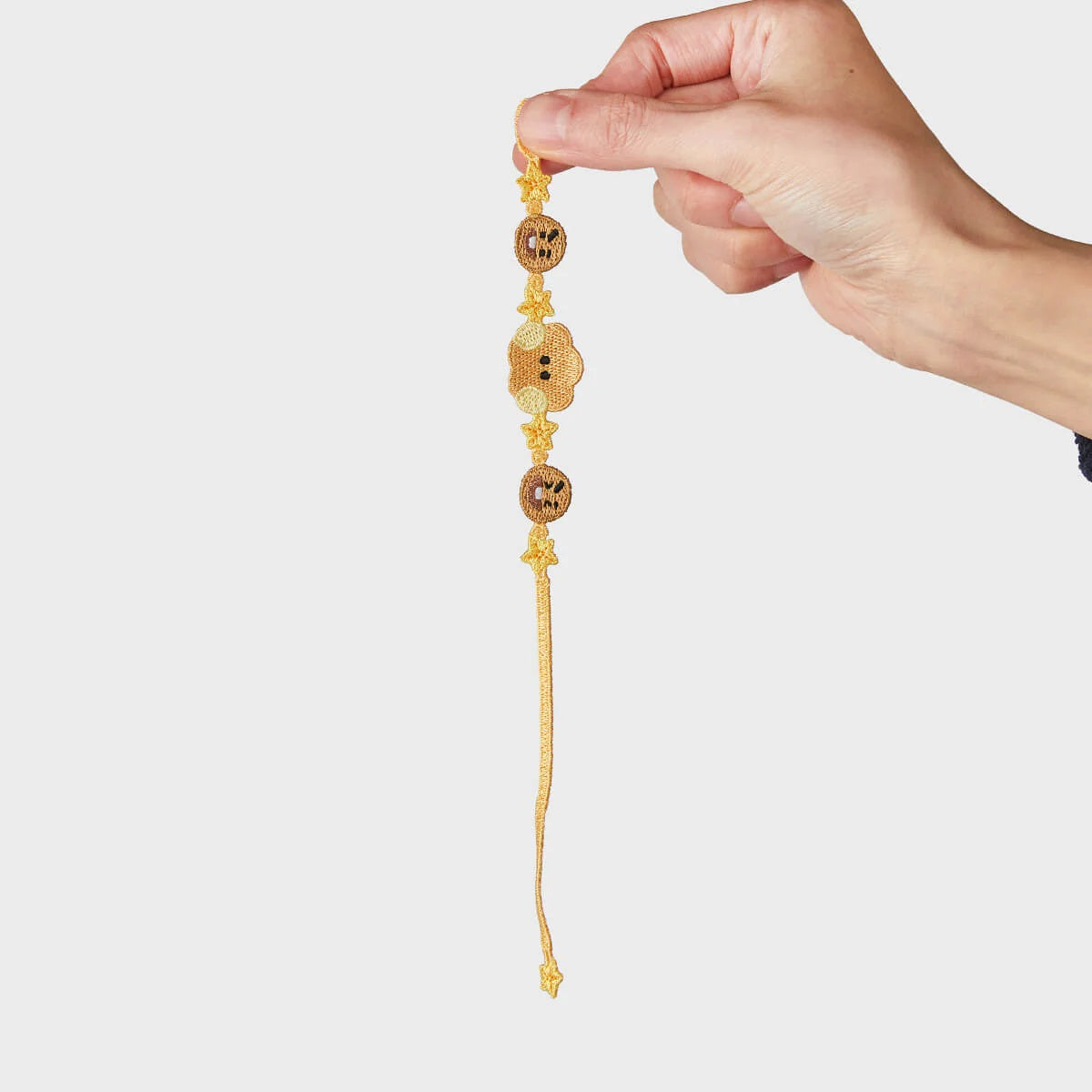 BT21 BIG & TINY Edition Embroidery Patch Bracelet - Shooky - Fugitive Toys