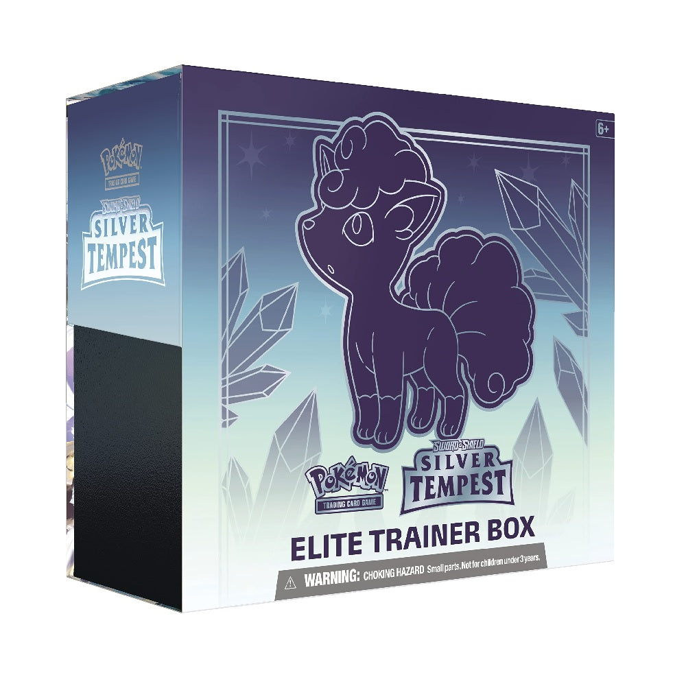 Pokemon Trading Card Game Sword & Shield Silver Tempest Elite Trainer Box - Fugitive Toys