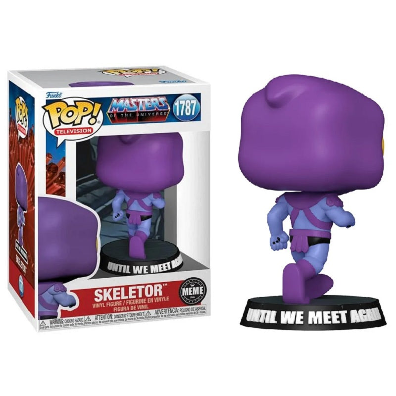 Masters of the Universe Pop! Vinyl Figure Skeletor [Until We Meet Again Meme] [1787] - Fugitive Toys
