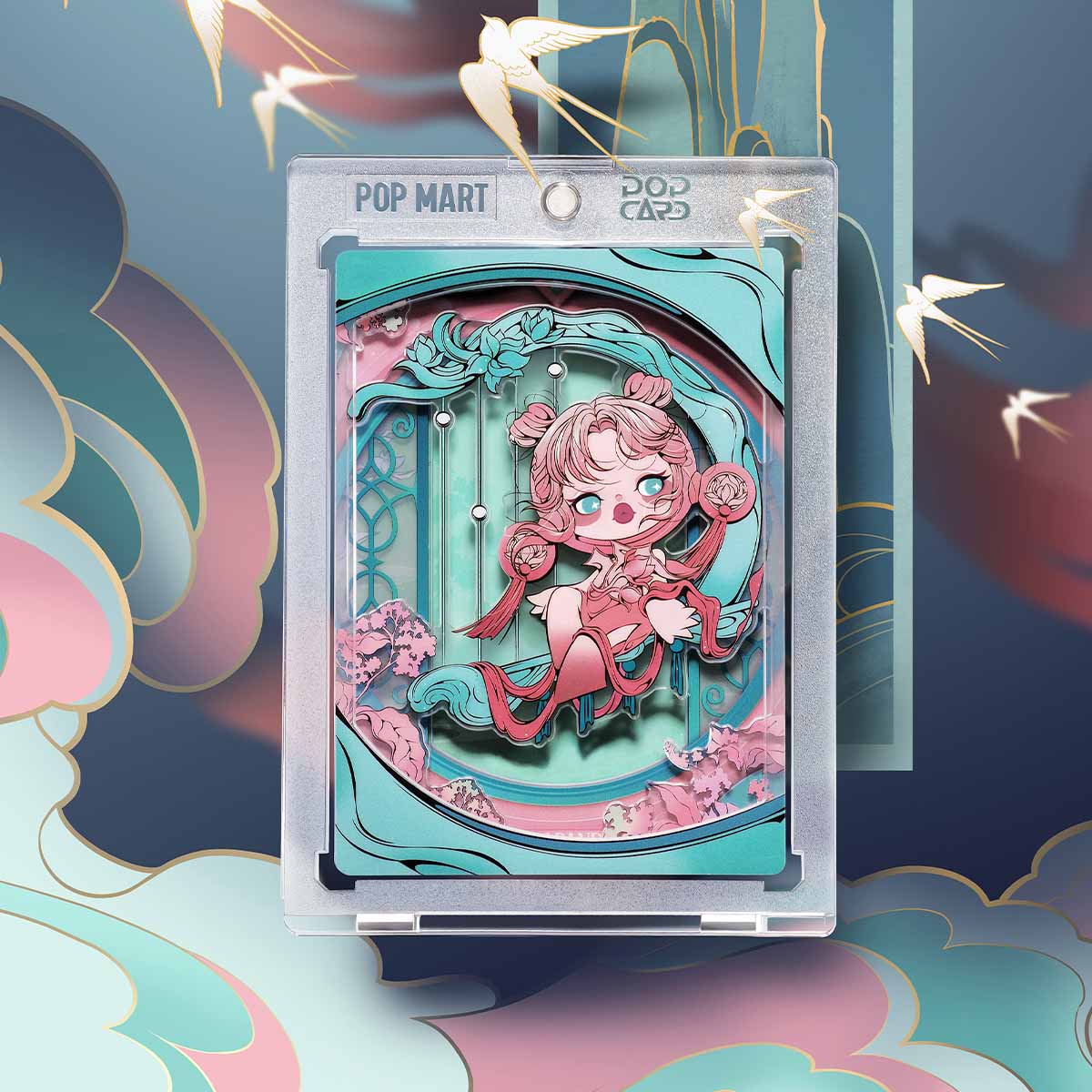 POP MART SKULLPANDA The Mirage Series Figures Art Collection Cards [1 Sealed Case] - Fugitive Toys