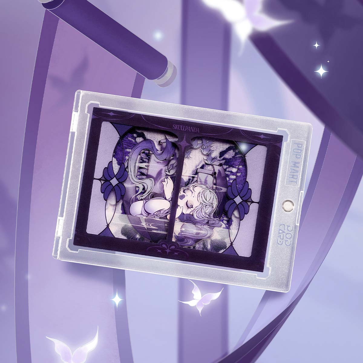 POP MART SKULLPANDA The Mirage Series Figures Art Collection Cards [1 Sealed Case] - Fugitive Toys