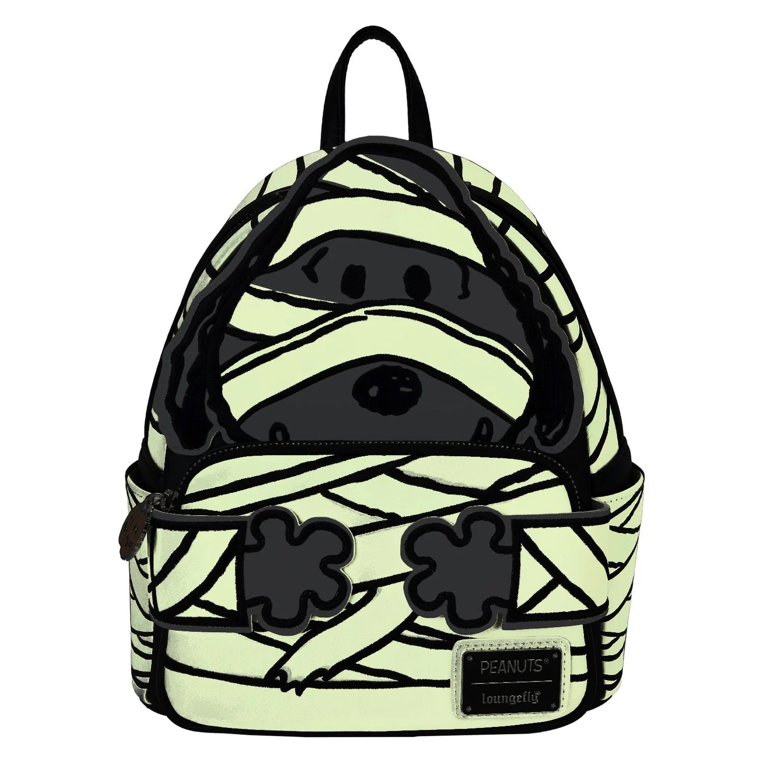 Loungefly x Peanuts Snoopy Mummy Cosplay Glow Mini Backpack - Fugitive Toys