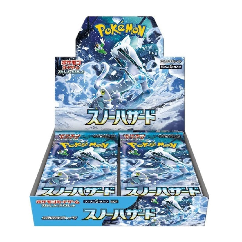 Pokemon TCG Scarlet & Violet Snow Hazard SV2P [Japanese] Booster Box - Fugitive Toys
