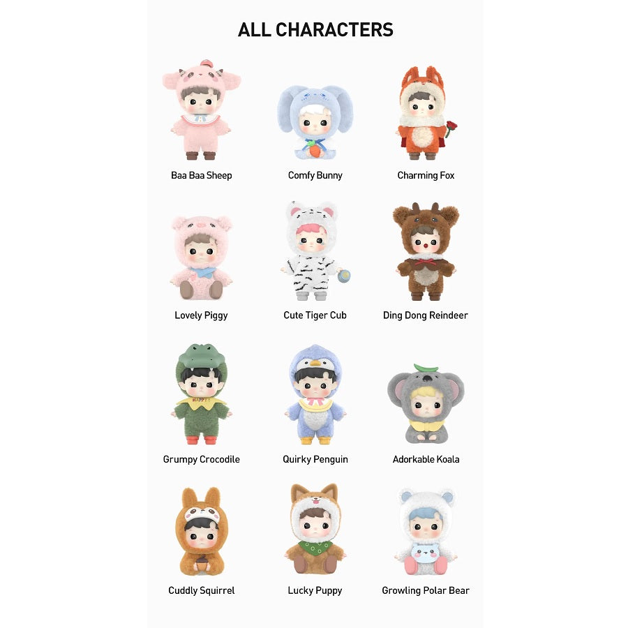 POP MART HACIPUPU Snuggle With You Series Figures [1 Blind Box] - Fugitive Toys