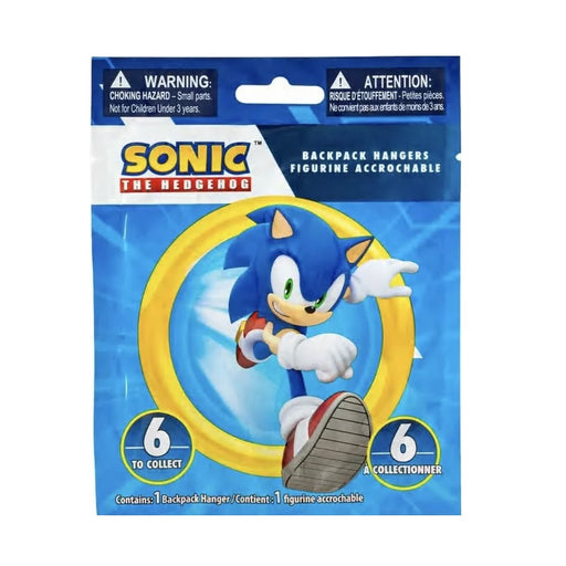 Sonic the Hedgehog Backpack Hangers Series 3 [1 Blind Bag] - Fugitive Toys