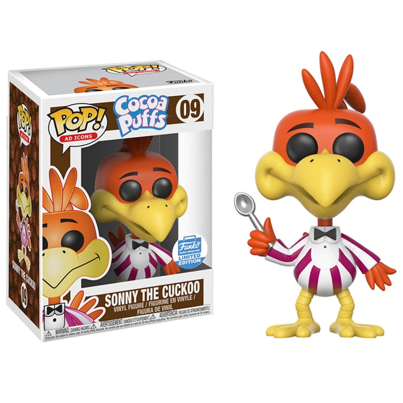 Ad Icons Pop! Vinyl Figure Sonny the Cuckoo [Cocoa Puffs] [Funko-Shop] [09] - Fugitive Toys