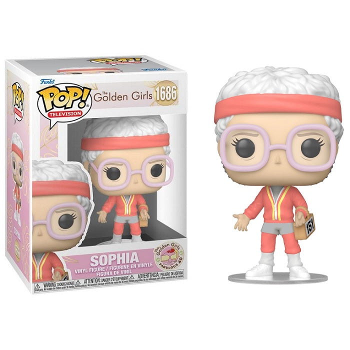 The Golden Girls Fabulous 40 Pop! Vinyl Figure Sophia in Gym Outfit [1686] - Fugitive Toys
