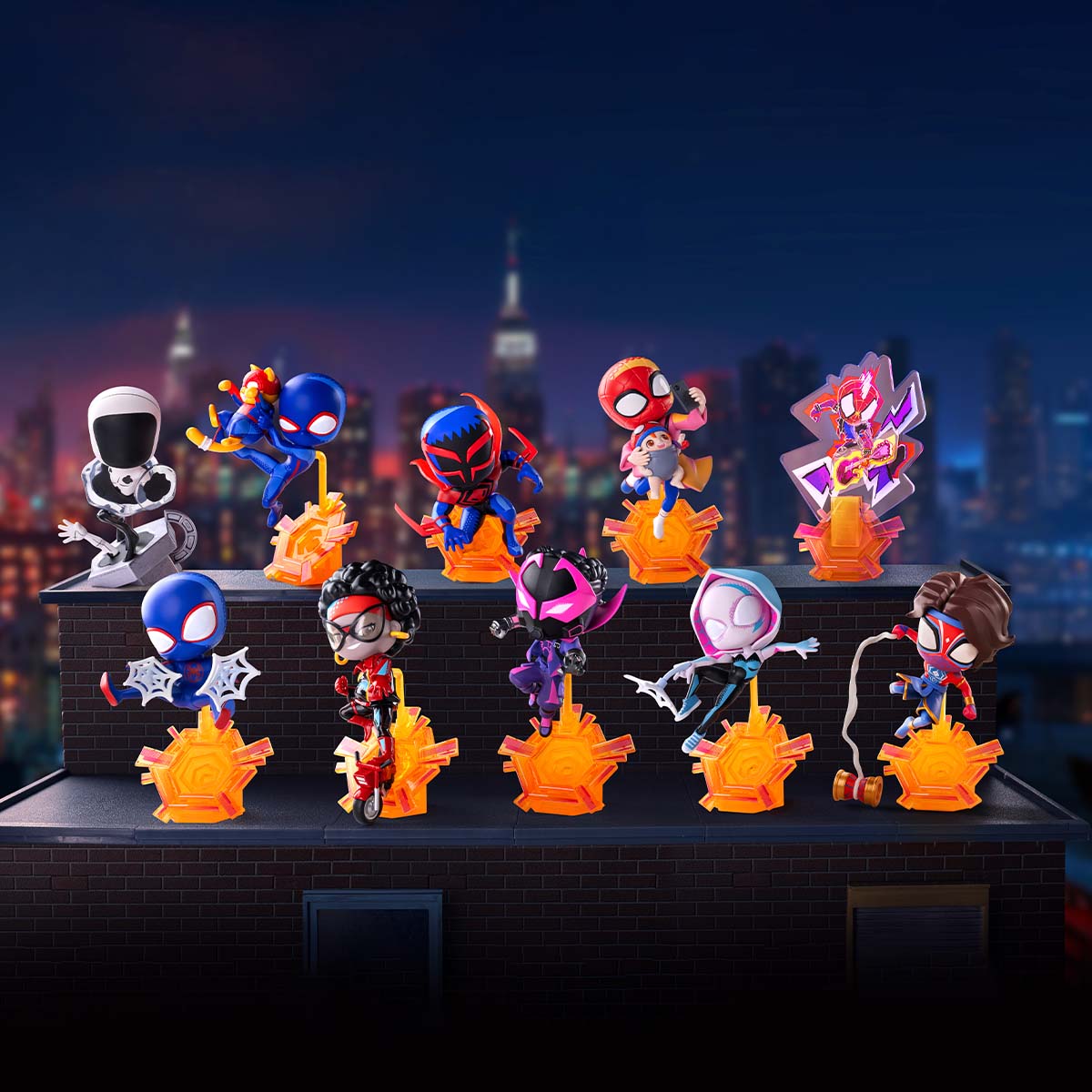 POP MART Marvel Spider-Man Across the Spider-Verse Series Figures [1 Sealed Case] - Fugitive Toys