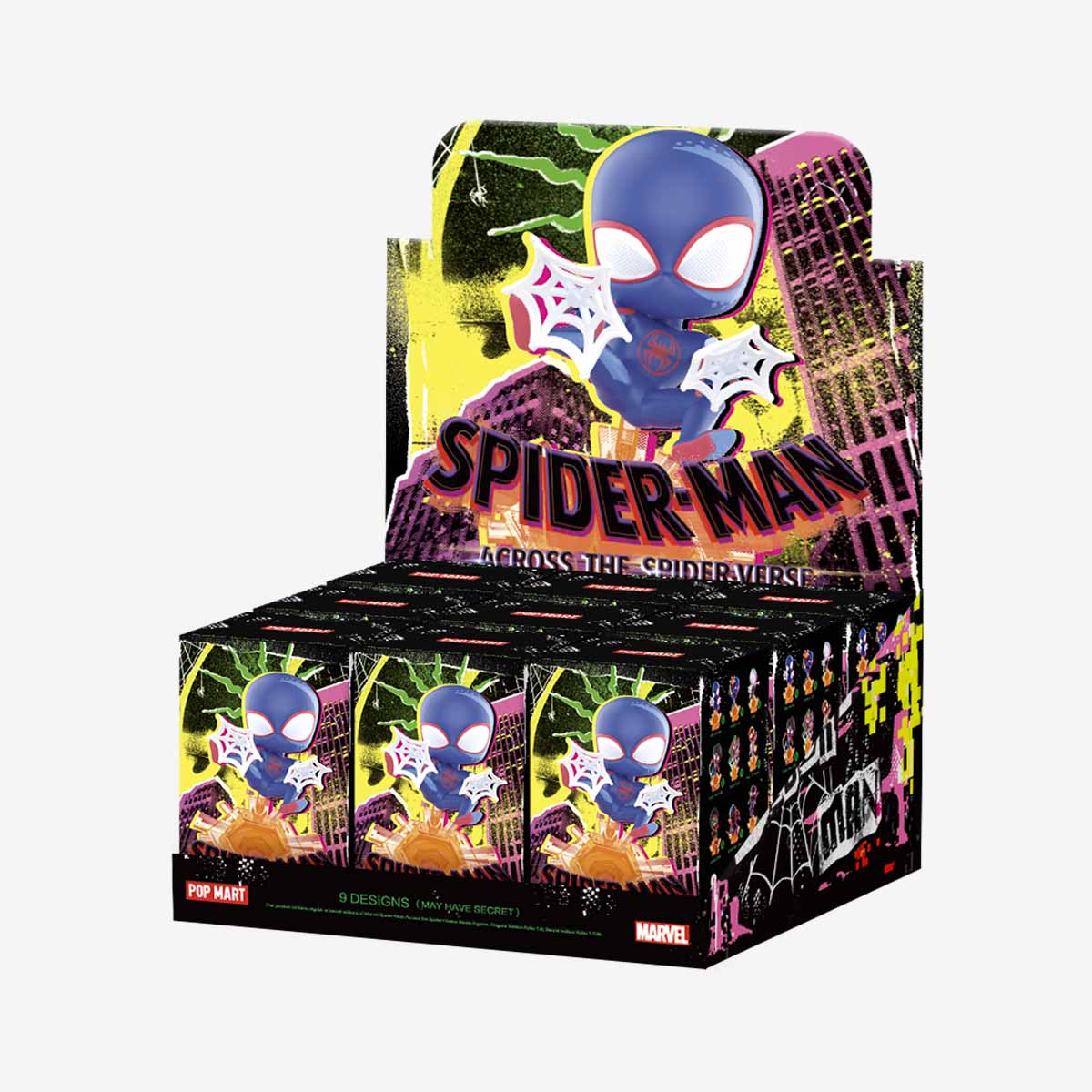 POP MART Marvel Spider-Man Across the Spider-Verse Series Figures [1 Sealed Case] - Fugitive Toys