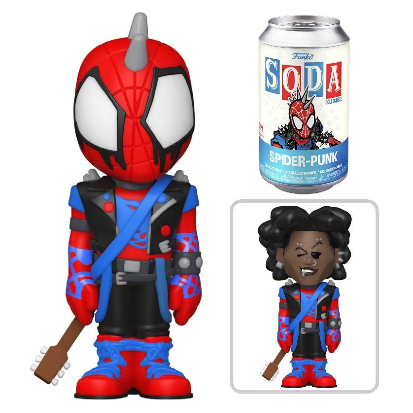 Funko Vinyl Soda Figure: Marvel Spider-Man Across the Spider-Verse - Spider-Punk - Fugitive Toys