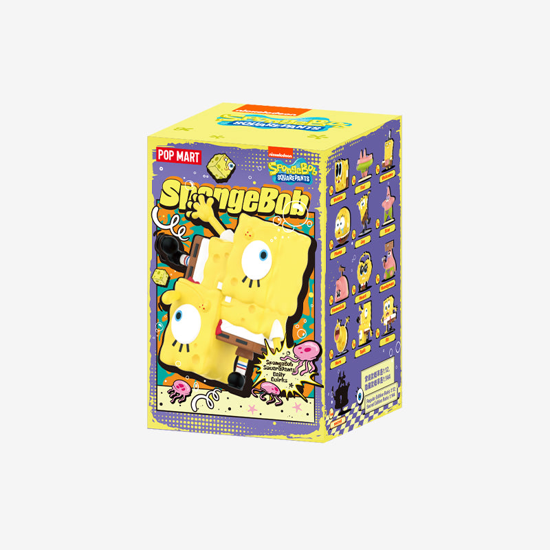 POP MART SpongeBob SquarePants Daily Quirks Series Figures [1 Blind Box] - Fugitive Toys