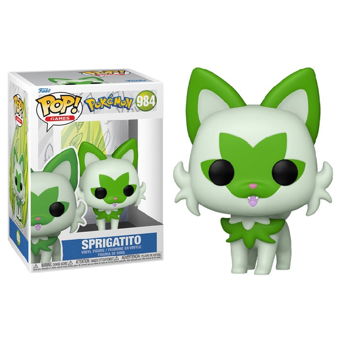 Pokemon Pop! Vinyl Figure Sprigatito [984] - Fugitive Toys