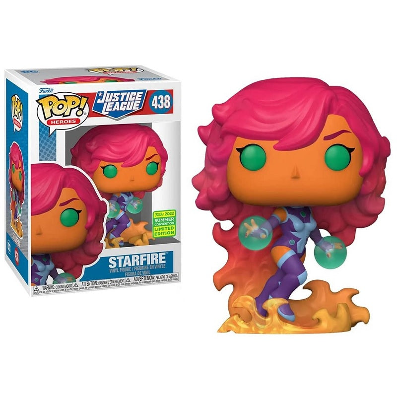 DC Universe Pop! Vinyl Figure Starfire [Justice League] [2022 Summer Convention] [438] - Fugitive Toys
