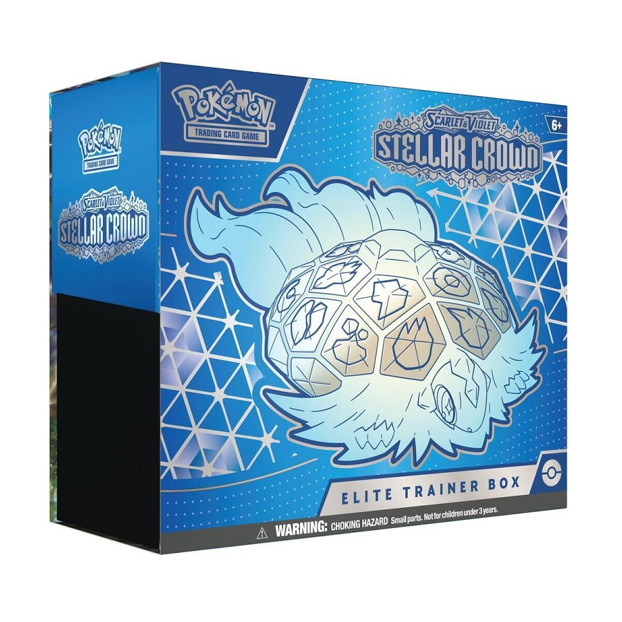 Pokemon TCG Scarlet & Violet Stellar Crown Elite Trainer Box - Fugitive Toys