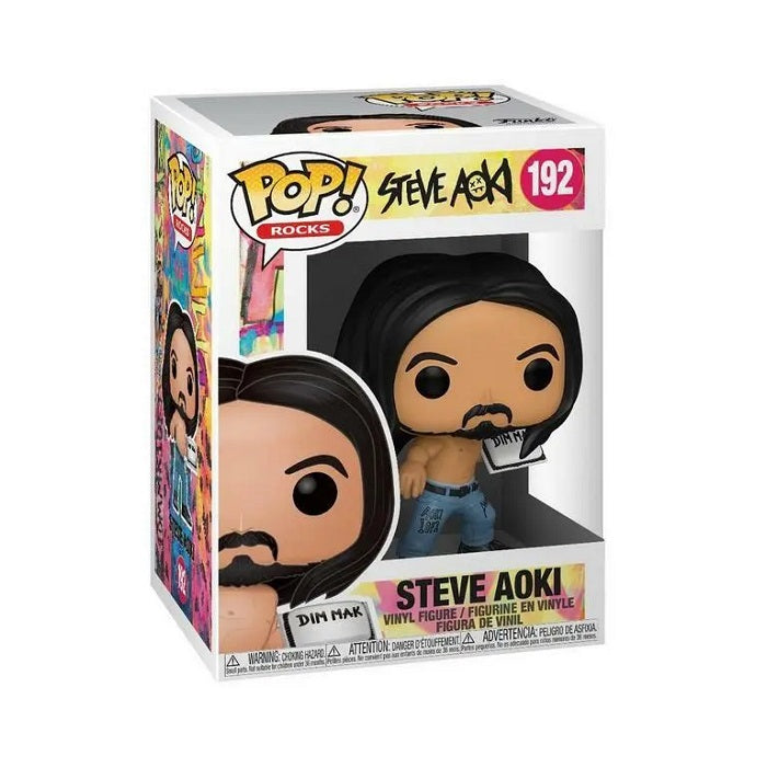 Rocks Pop! Vinyl Figure Steve Aoki with Cake [192] - Fugitive Toys