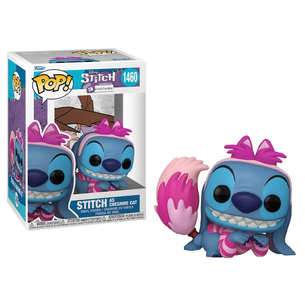 Disney Stitch in Costume Pop! Vinyl Figure Stitch as Cheshire Cat [1460] - Fugitive Toys