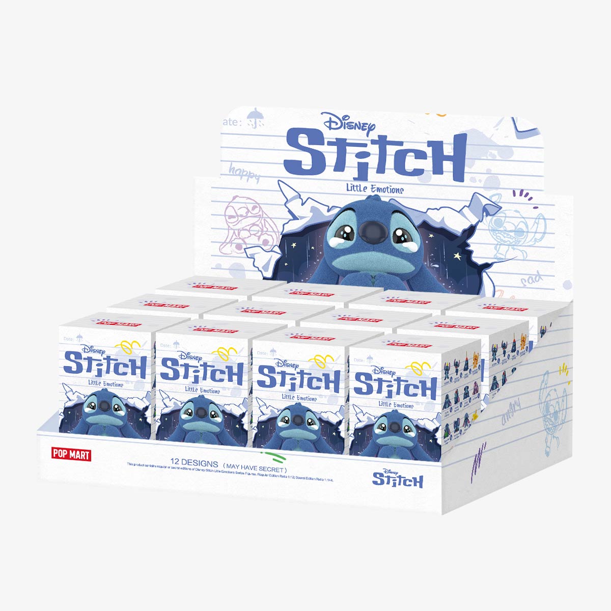 POP MART Disney Stitch Little Emotions Series Figures [1 Blind Box] - Fugitive Toys