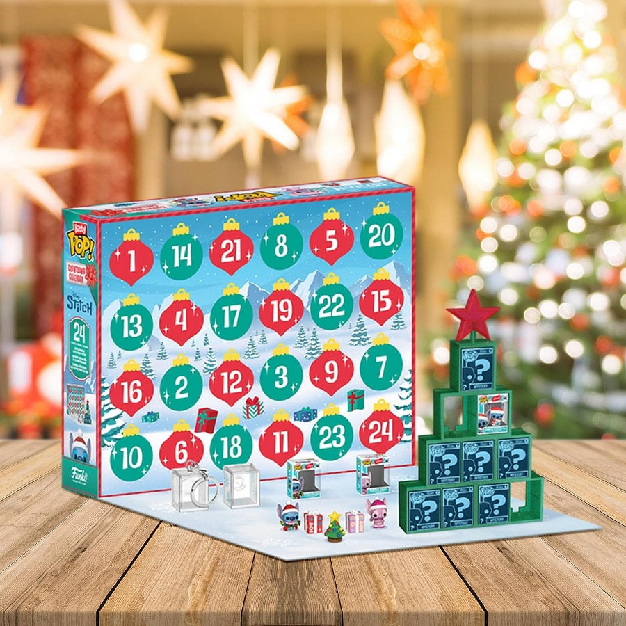 Bitty Pop! Disney Bitty Pop! Stitch Holiday Advent Calendar - Fugitive Toys