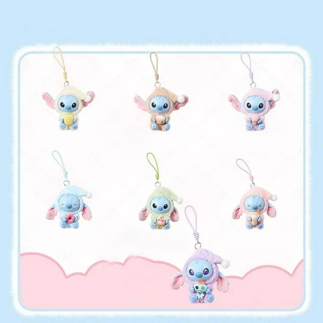 Disney | Miniso STITCH Eat Something Before Sleep Vinyl Plush Toy [1 Sealed Case] - Fugitive Toys