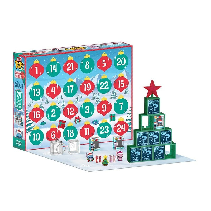Bitty Pop! Disney Bitty Pop! Stitch Holiday Advent Calendar - Fugitive Toys