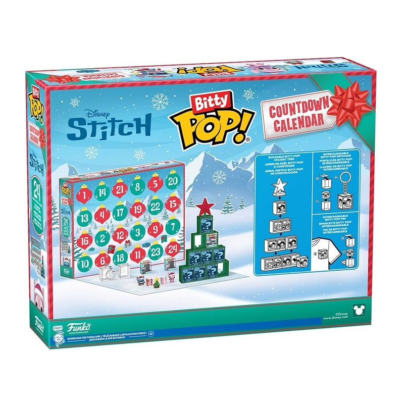 Bitty Pop! Disney Bitty Pop! Stitch Holiday Advent Calendar - Fugitive Toys