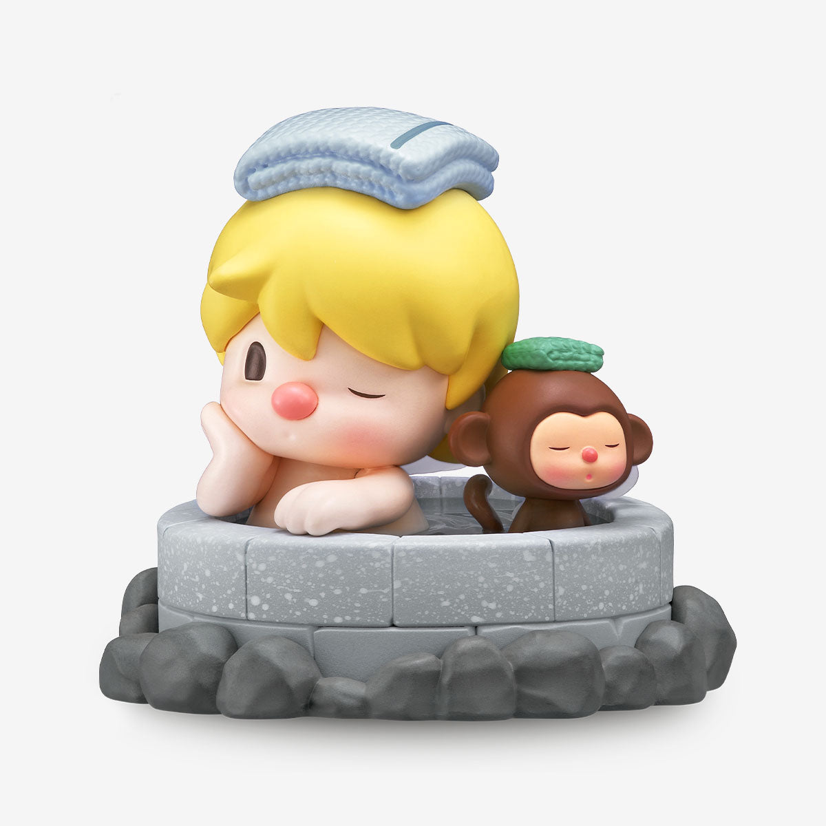 POP MART Sweet Bean Hot Spring Travel Figure - Fugitive Toys