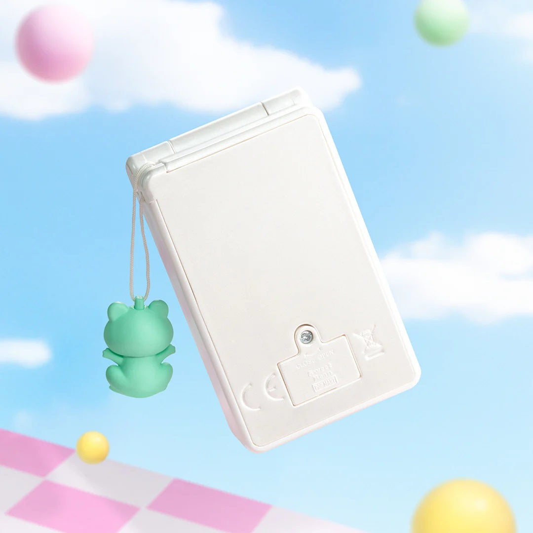 POP MART Sweet Bean Pearl White Flip Phone Figure - Fugitive Toys