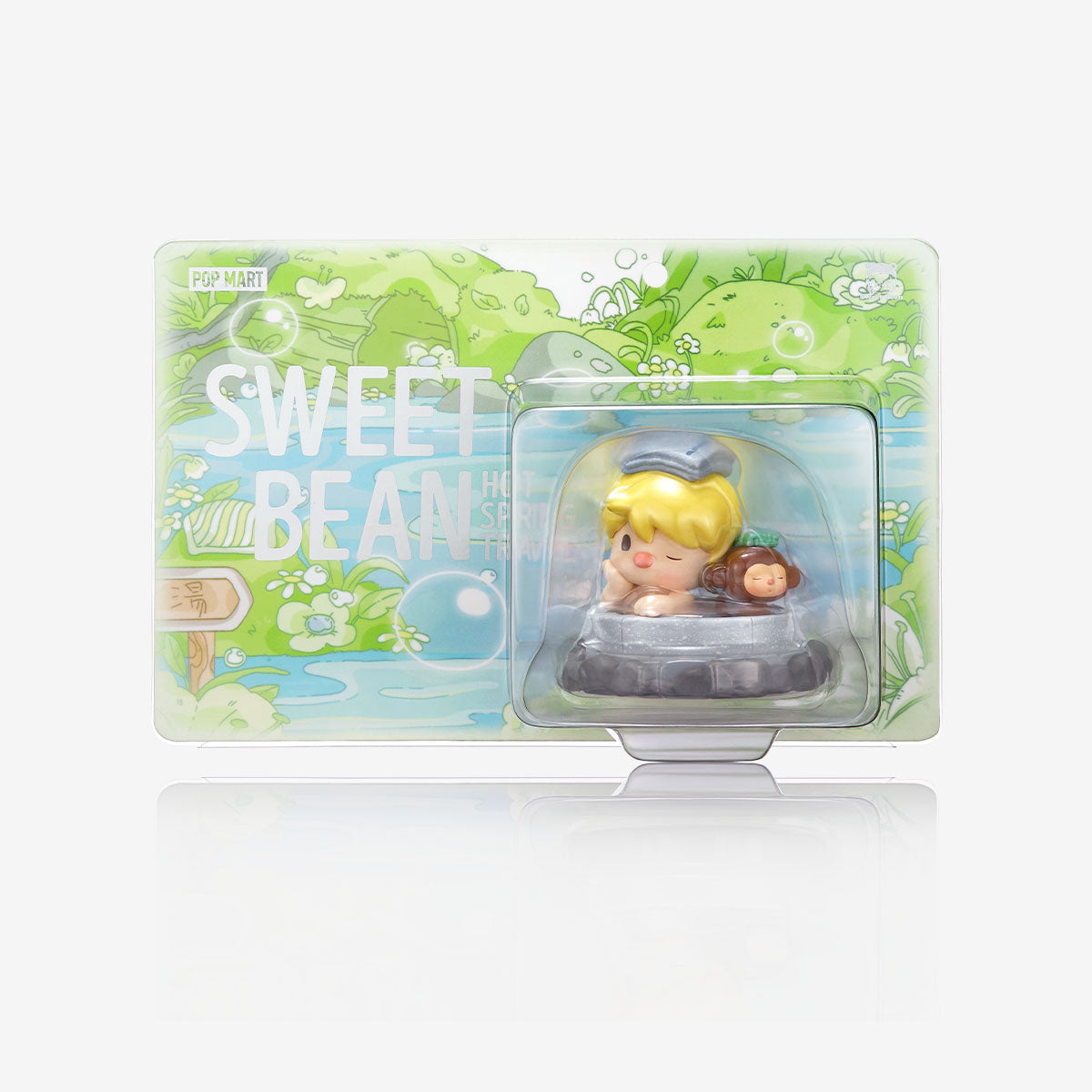 POP MART Sweet Bean Hot Spring Travel Figure - Fugitive Toys