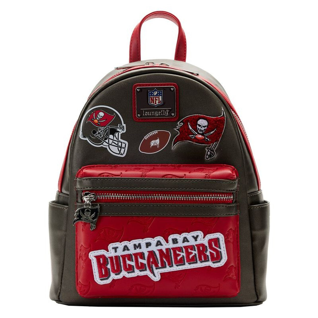 Loungefly x NFL Tampa Bay Buccaneers Patches Mini Backpack - Fugitive Toys