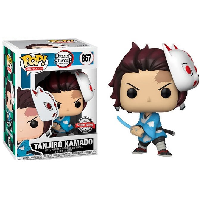 Demon Slayer Pop! Vinyl Figure Tanjiro Kamado [Mask] [SE] [867] - Fugitive Toys