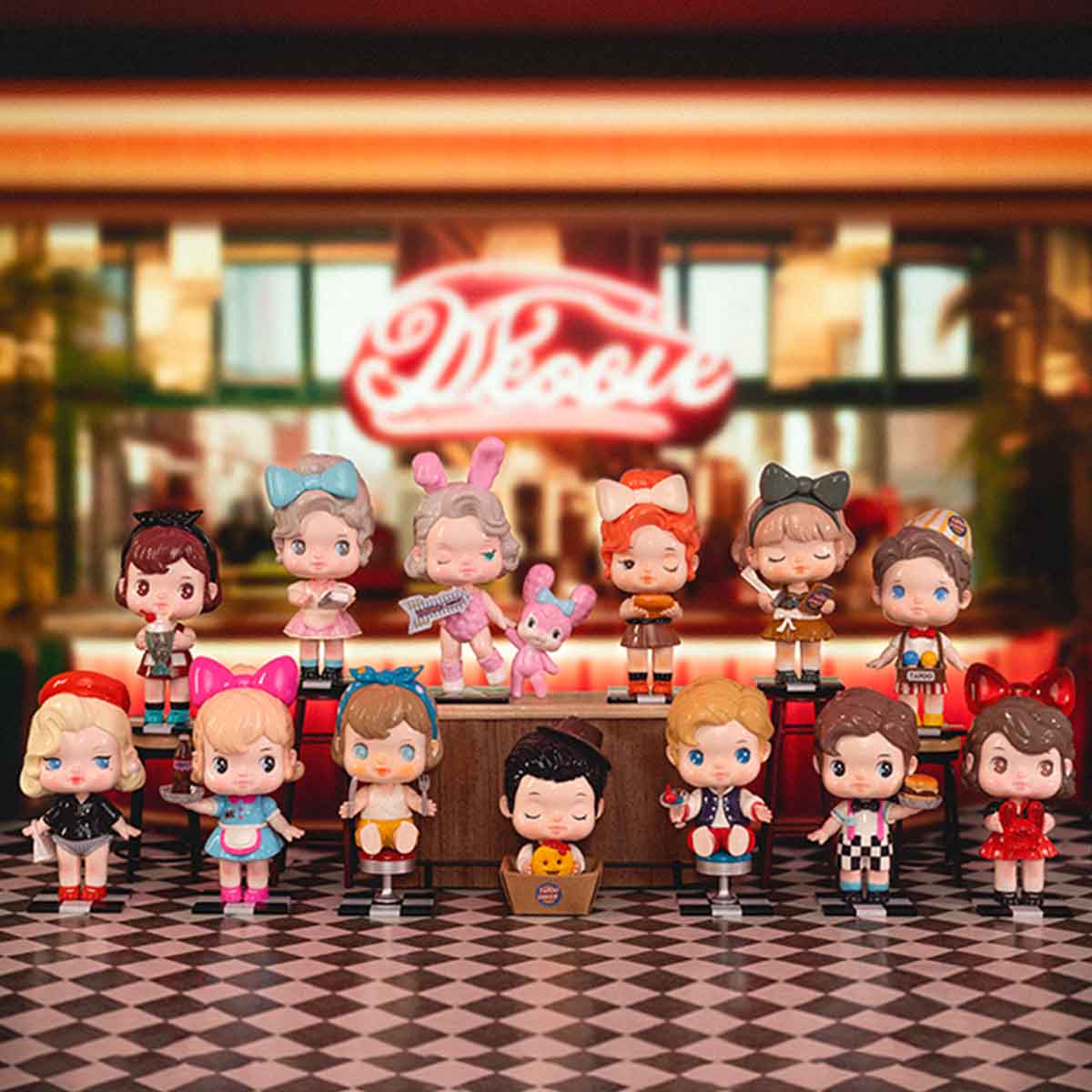 POP MART TAPOO Retro Diner Series [1 Blind Box] - Fugitive Toys
