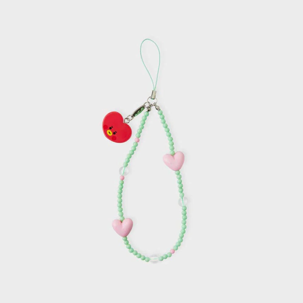BT21 BABY Phone Bead Strap Keyring - Tata - Fugitive Toys