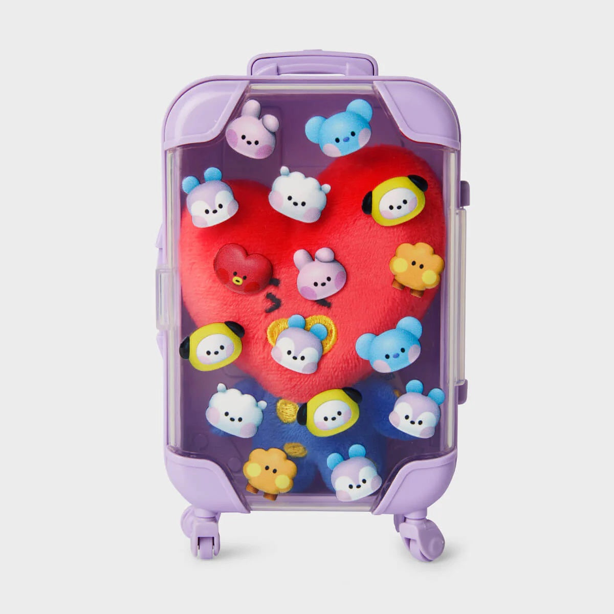 BT21 Mini BIG & TINY Edition Luggage Plush Doll - Tata - Fugitive Toys