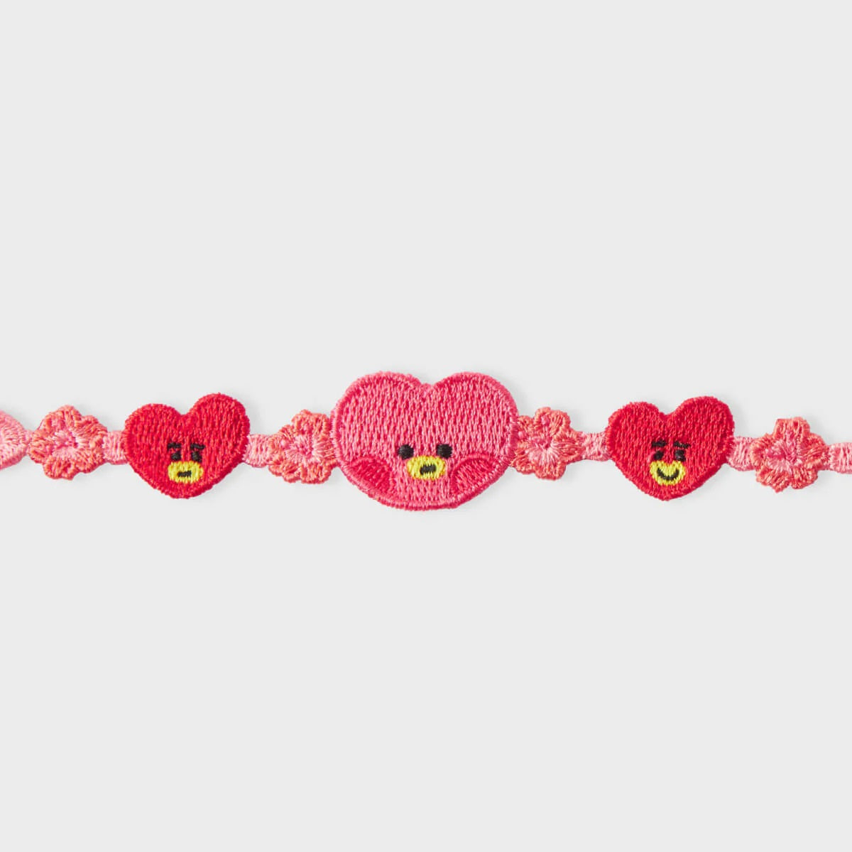 BT21 BIG & TINY Edition Embroidery Patch Bracelet - Tata - Fugitive Toys