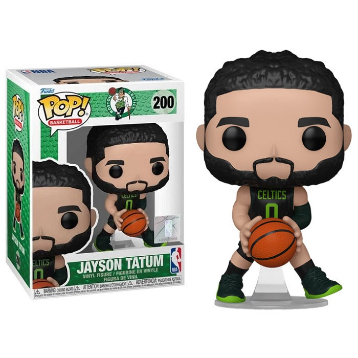 NBA Pop! Vinyl Figure Jayson Tatum [Boston Celtics] [2024 City Edition Jersey] [200] - Fugitive Toys