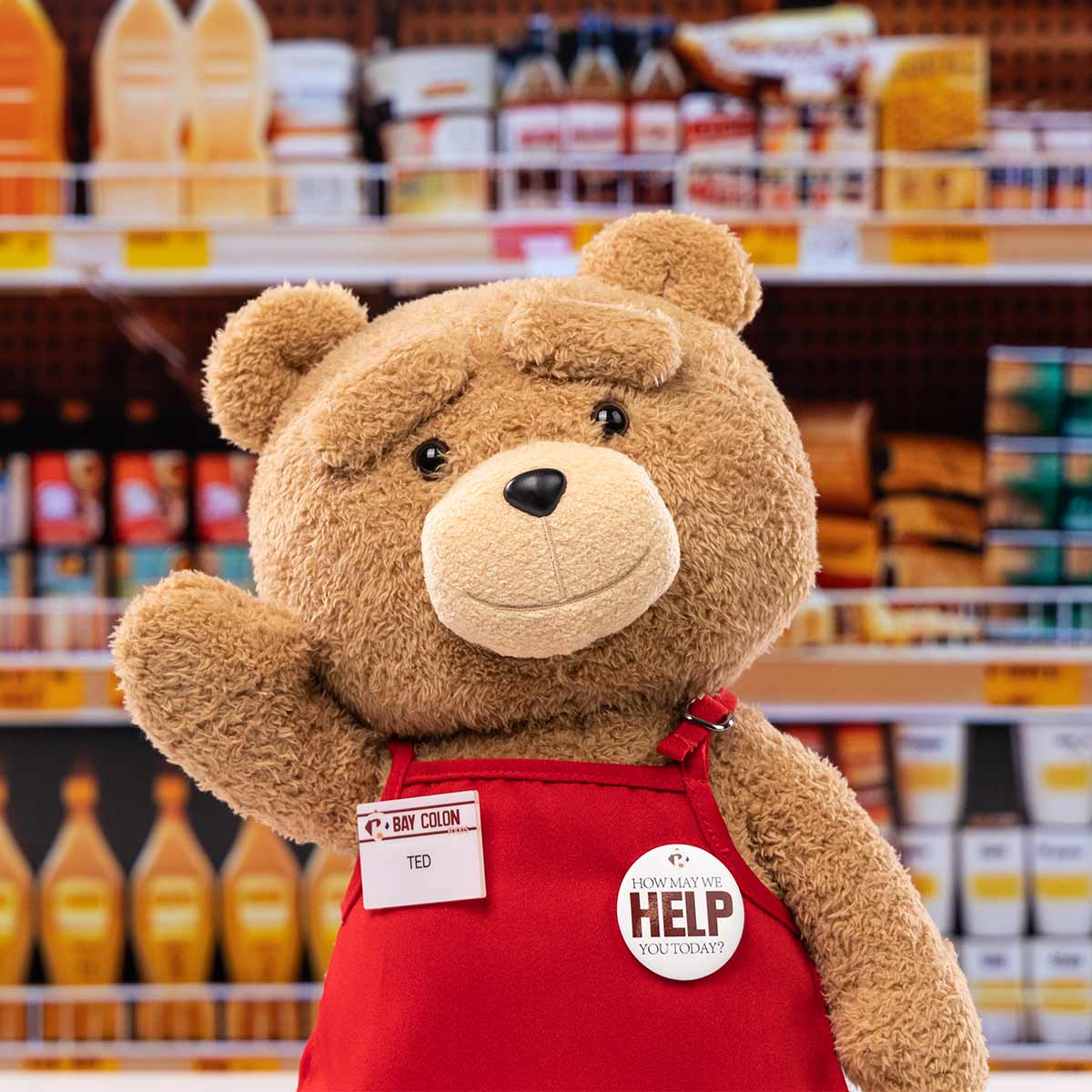 POP MART Ted2-ted Action Plush Figure - Fugitive Toys